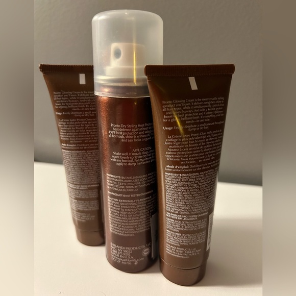 OSCAR BLANDI Pronto Hair Styling set Frizz Fighting Smoothing gloss cream - Picture 2 of 3
